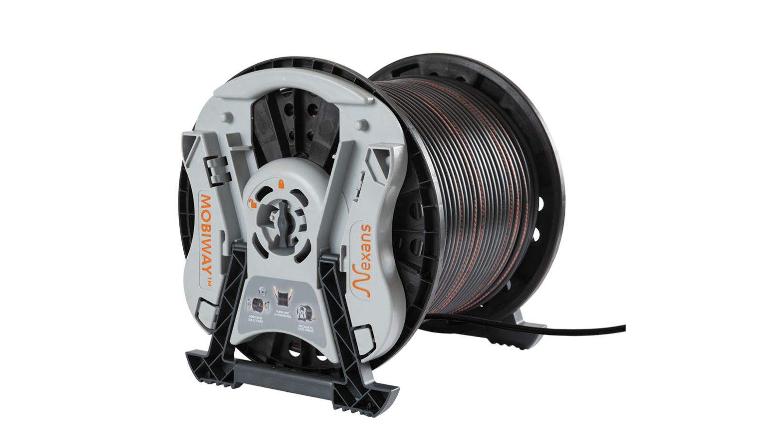 MOBIWAY™ BY NEXANS - Reusable system allowing for easy carrying and unwinding of your cable drums