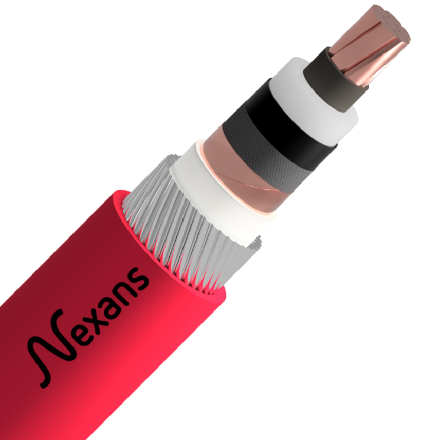 Nexans - CU/XLPE/CTS/LSZH/AWA/LSZH 1x120 mm2